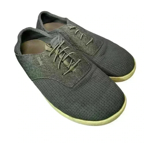 Olukai Men's Nohea Moku Gray Textile Loafers Shoes Size 9 - Picture 4 of 7